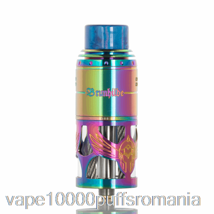 Vape Romania Vapefly X German 103 Brunhilde Top Coiler 25mm Rta Rainbow